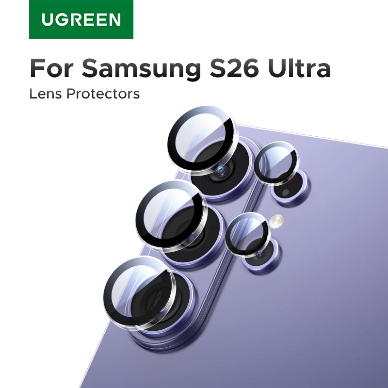 Tempered Glass Camera Lens Protector for Samsung Galaxy S26 Ultra