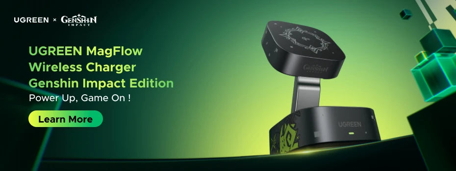 2-in-1 Qi2 15W Magnetic Wireless Charging Stand