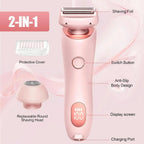 Electric Women's Body and Facial Hair Shaver