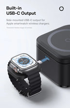 25W 2-in-1 Magnetic Wireless Charging Station for Smartphones