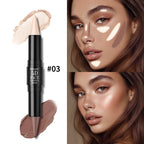 Dual-Ended Contour and Highlighter Stick