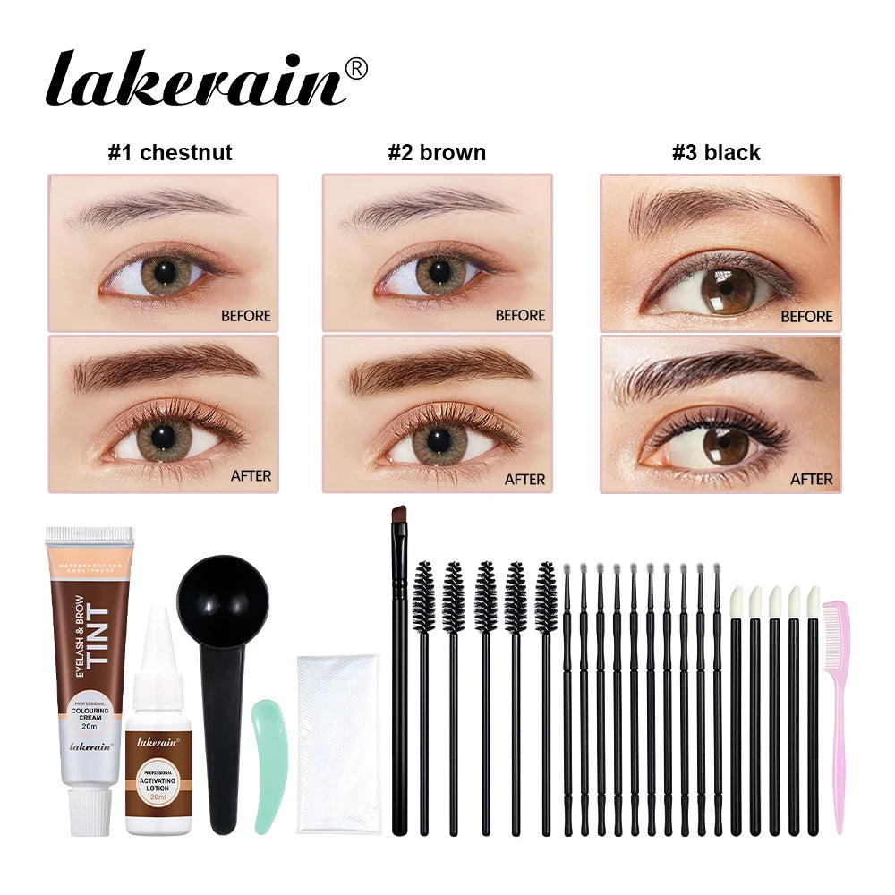 Professional Eyelash and Eyebrow Tinting Kit - 2