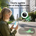 Smart Bluetooth Item Tracker Compatible with Apple Find My
