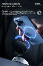Foldable Magnetic Vacuum Car Phone Holder 360 Degree Adjustable Mount
