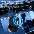 Foldable Magnetic Vacuum Car Phone Holder 360 Degree Adjustable Mount