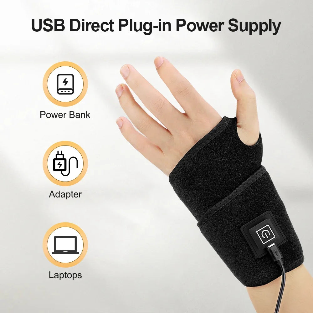 Infrared Red Light Therapy Wrist Brace for Joint Pain Relief