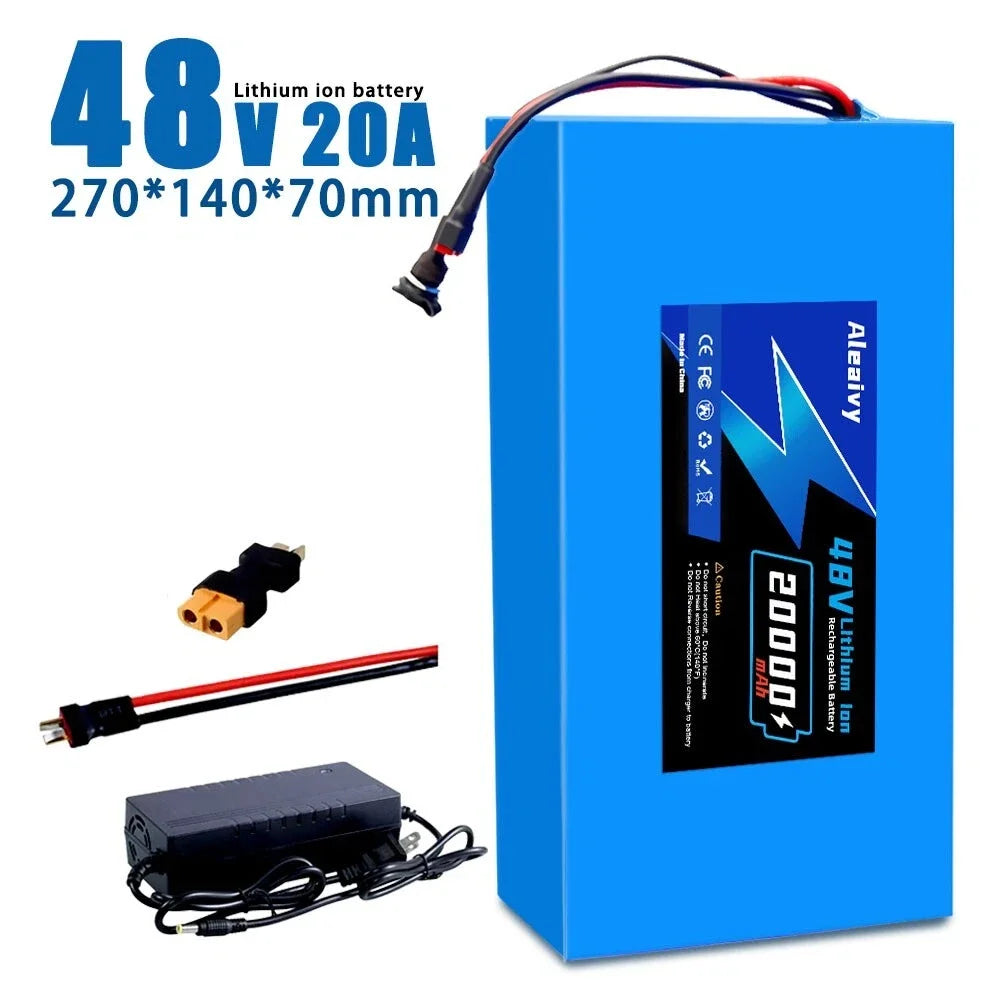 48V Lithium-Ion Battery Pack for Electric Bikes and Scooters - 8