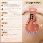 Electric Cordless Body Massage and Scraping Tool