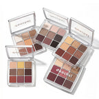 9-Color Professional Matte and Shimmer Eyeshadow Palette