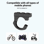 Bluetooth 5.3 Handlebar Media Remote for Motorcycles