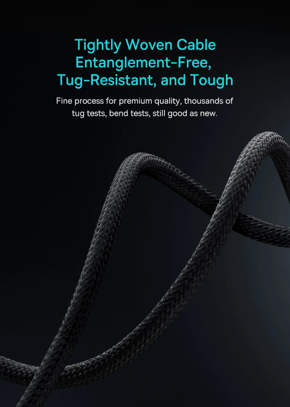 100W USB-C to USB-C Fast Charging Data Cable