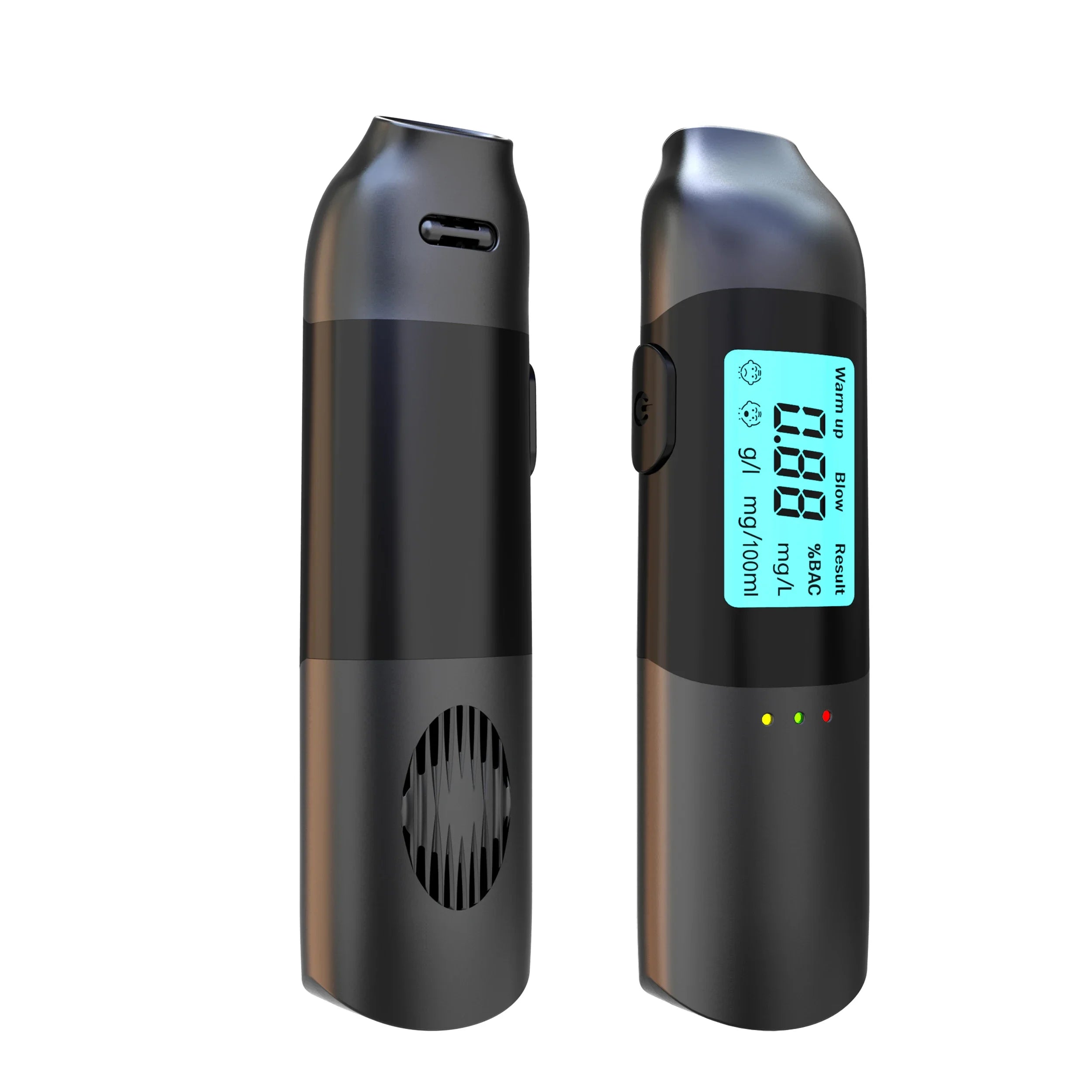 Portable Digital Breath Alcohol Tester with LCD Display - 6