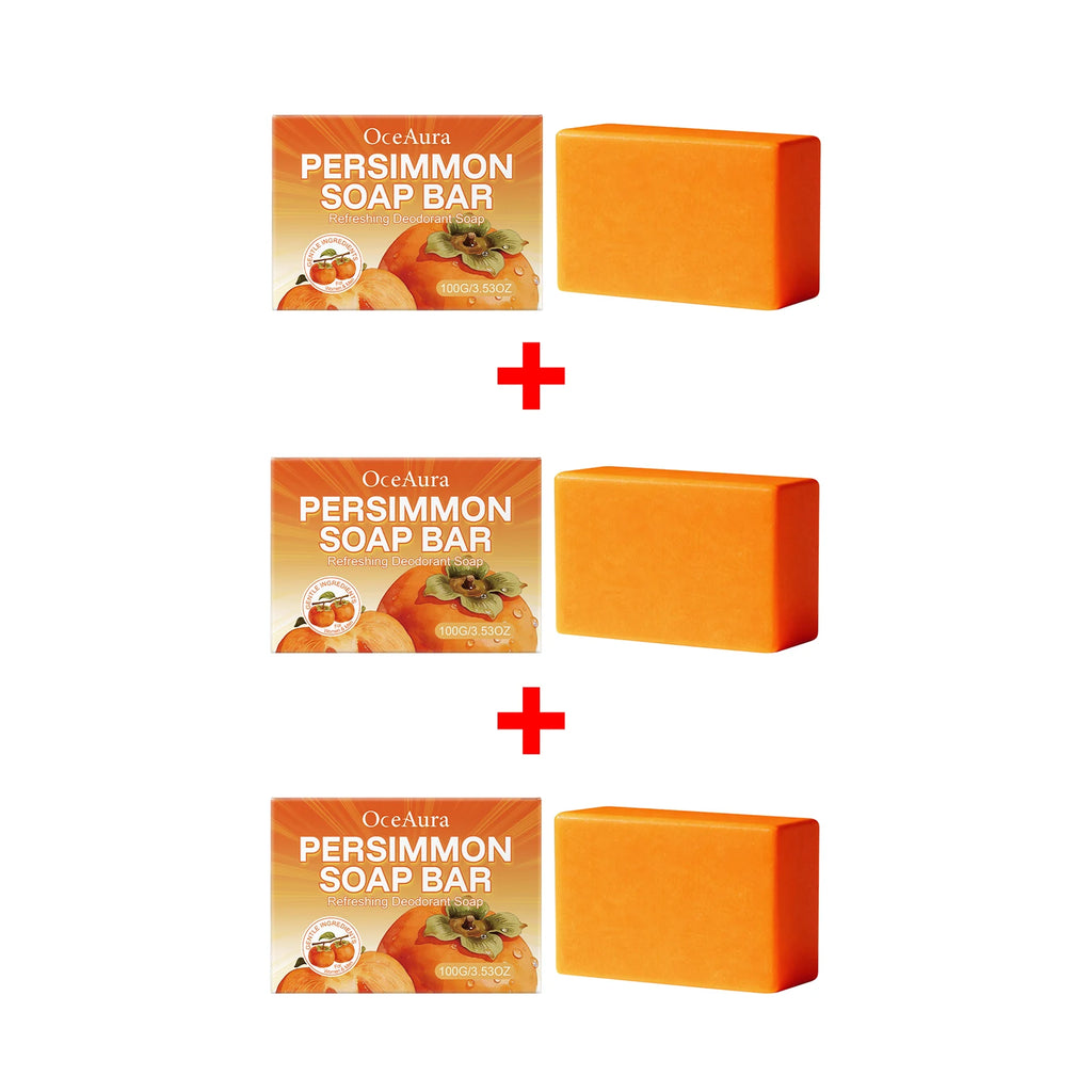 Natural Persimmon Deodorizing Body Soap Bar