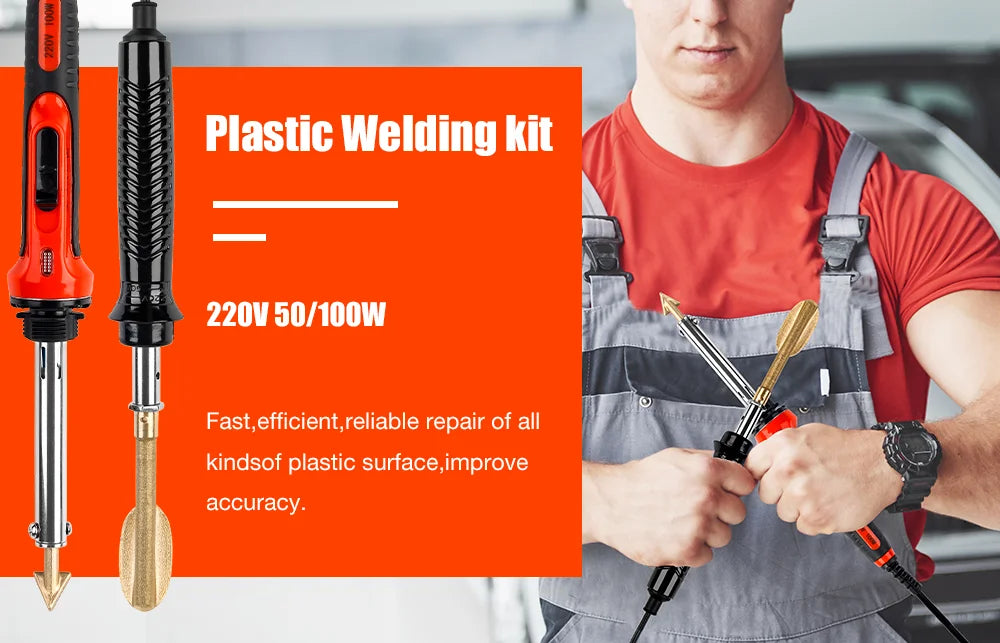 Electric Plastic Welding Iron for Car Bumper Repair - 7