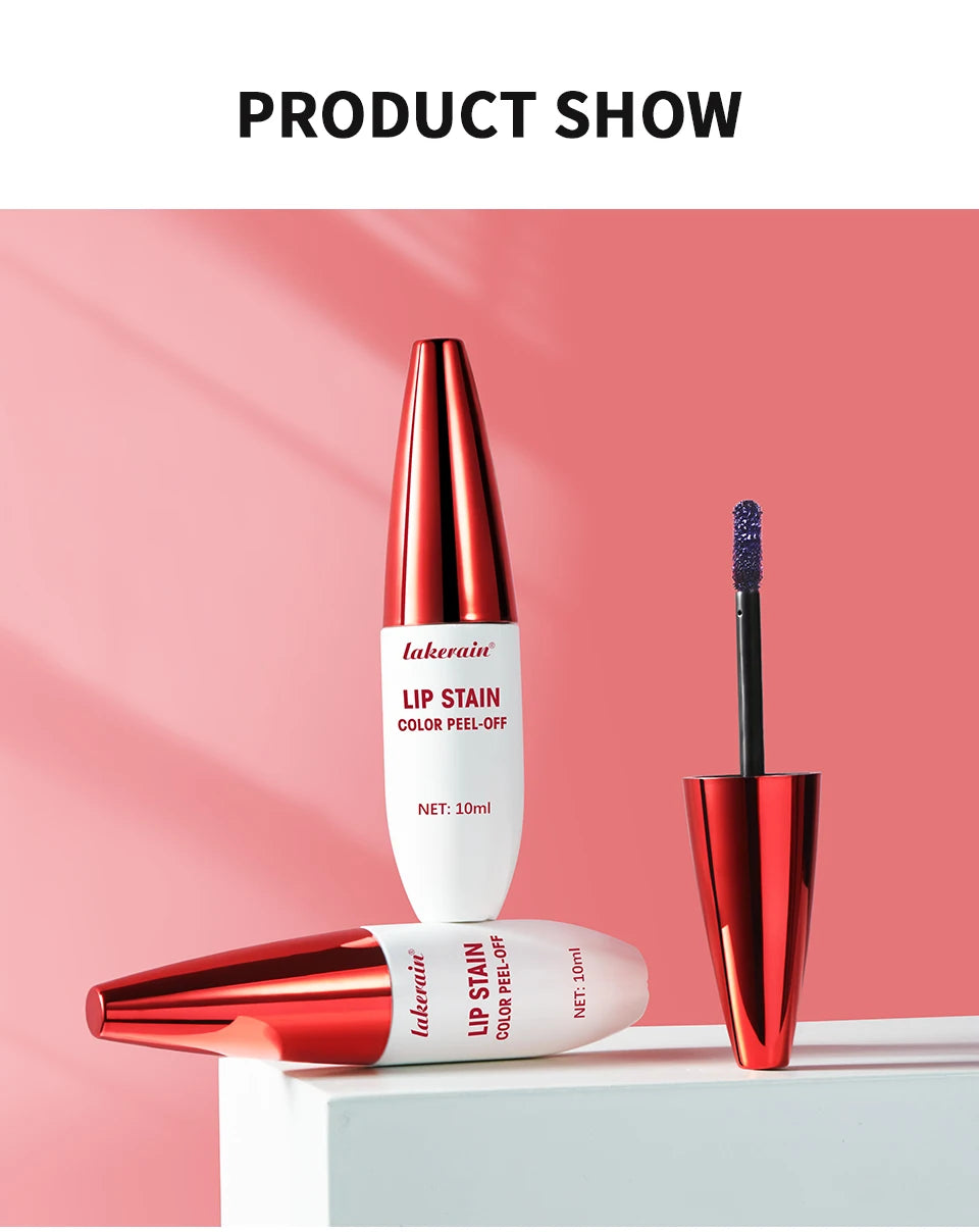 Waterproof Peel-Off Lip Stain Tint