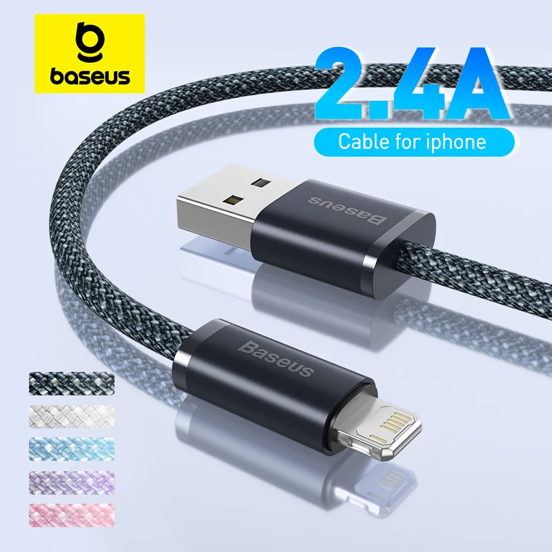 2.4A Fast Charging Data Cable for iPhone