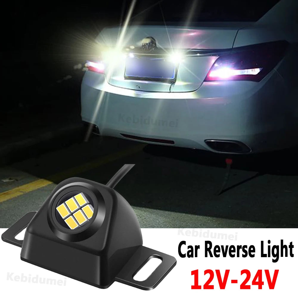 Universal 12V-24V LED Car Backup Reverse Parking Light