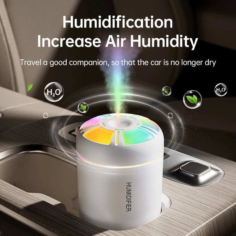 Ultrasonic Portable Mini USB Air Humidifier with RGB LED Light