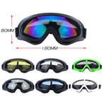 Unisex Windproof Anti Glare Motorcycle Riding and Ski Goggles