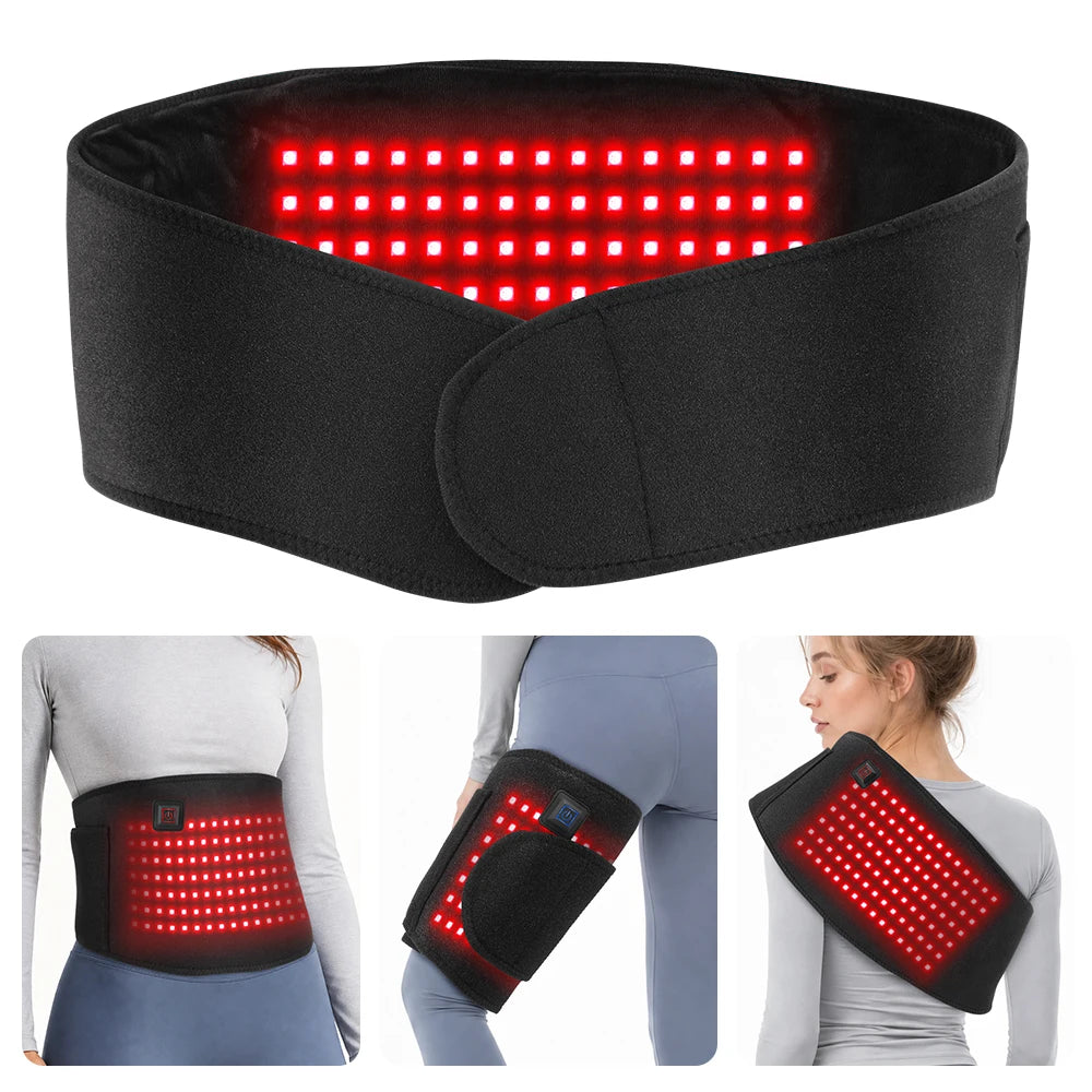 Red Light Therapy Heating Belt for Back and Menstrual Pain Relief - 18
