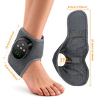 Electric Heated Ankle Massage Brace with Vibration