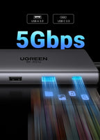 10-in-1 Dual HDMI USB-C Docking Station with 100W PD and 8K Support