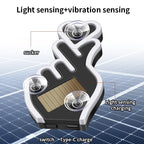 Solar USB Heart Neon LED Car Window Atmosphere Light with Sensors