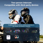 Motorcycle Helmet Bluetooth Intercom Headset 300M Range