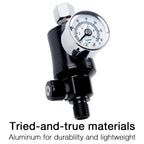 Paint Spray Gun Air Regulator with Water Separator Gauge