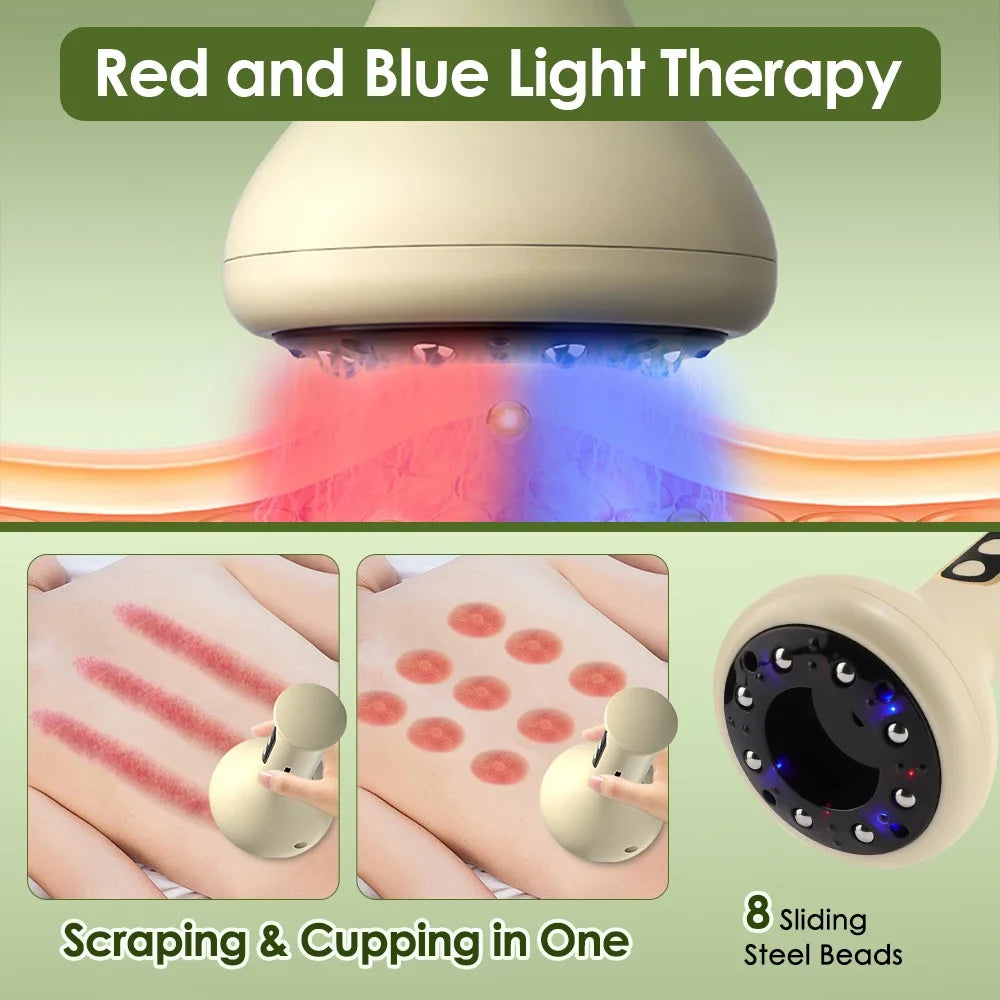 Electric Cupping and Gua Sha Massage Device