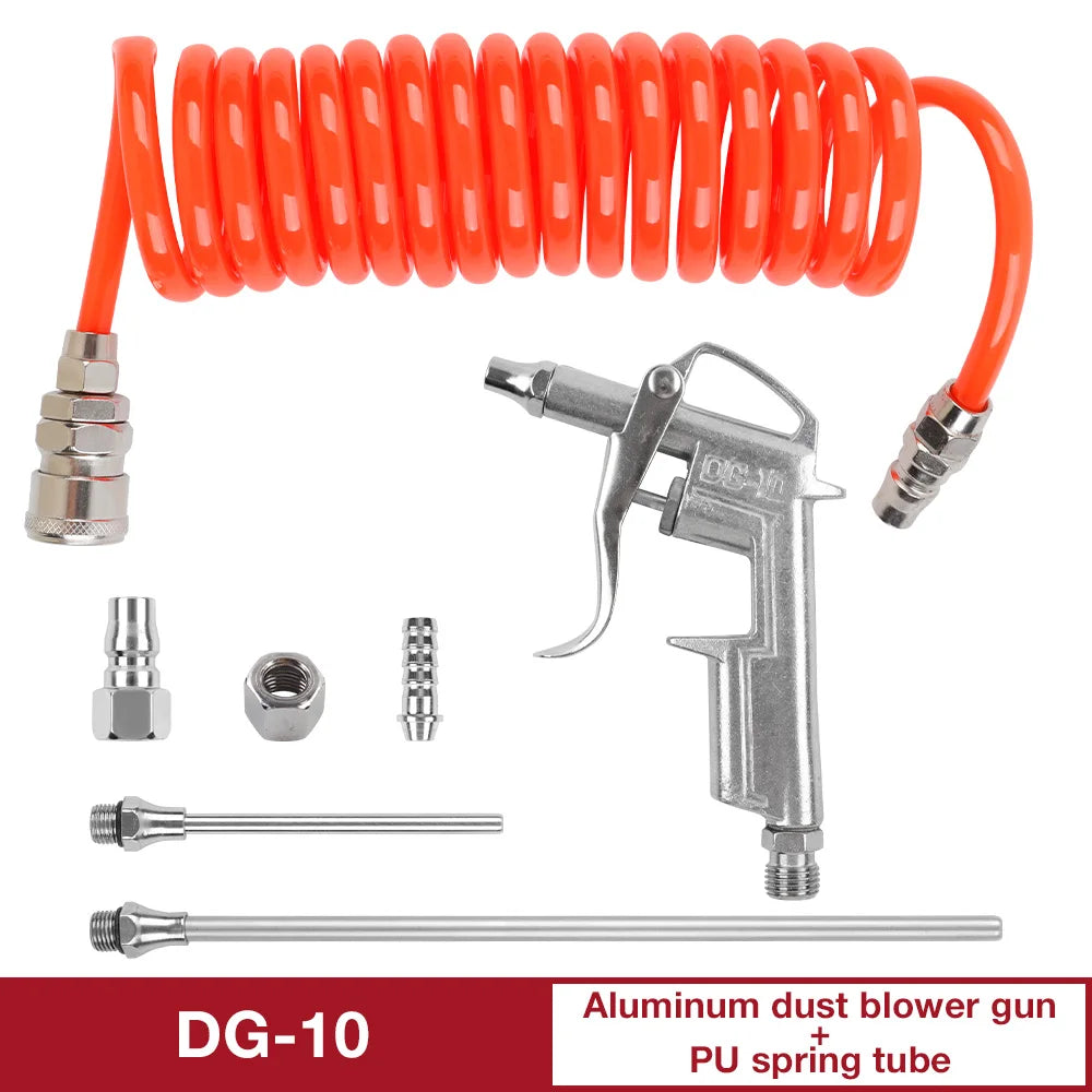 Pneumatic Air Blow Gun with 3M Hose for Dust Cleaning - 10