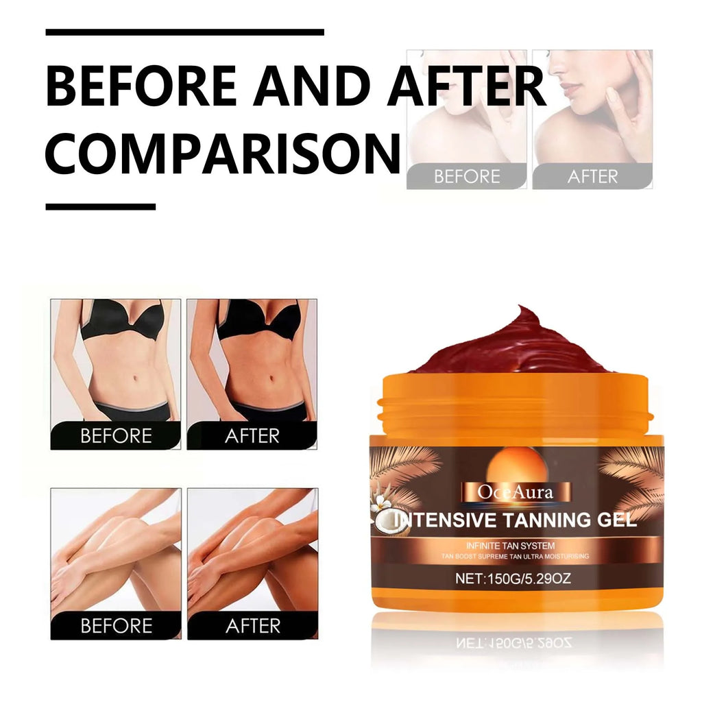 Intensive Tanning Gel for Deep Sun-Kissed Skin