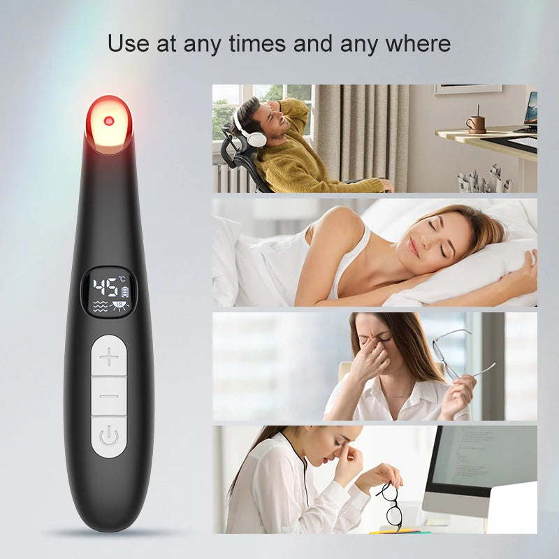 3-in-1 LED Vibration Eye and Face Lifting Wand - 6