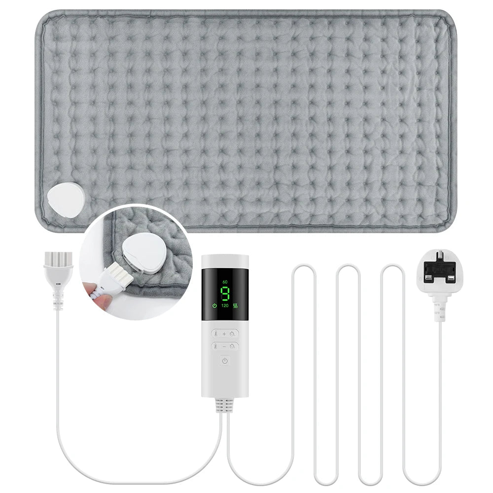 Electric Heating Pad for Back Neck and Muscle Relief - 17