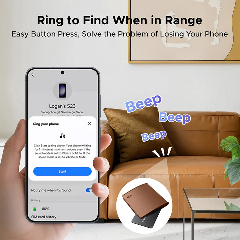 Bluetooth Smart Tracker for Samsung Galaxy