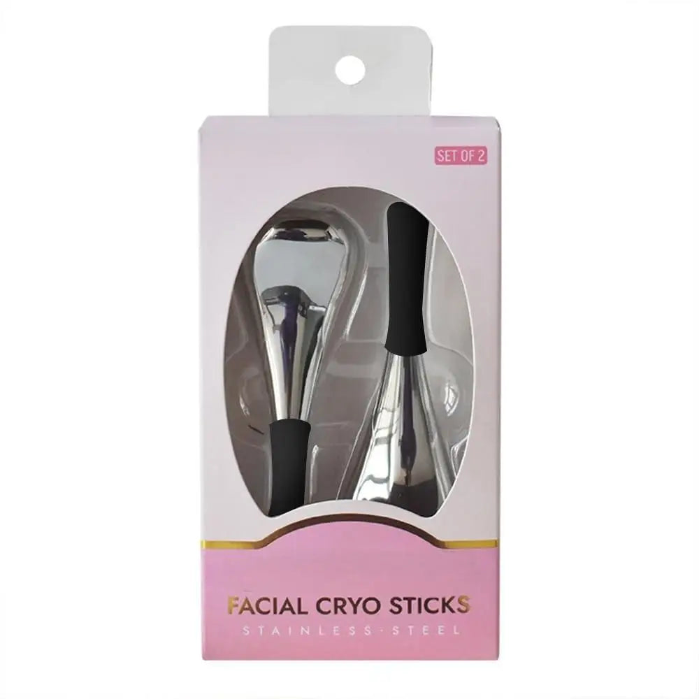Stainless Steel Facial Cryo Sticks for Skin Puffiness and Massage