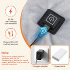 USB Electric Heated Neck and Shoulder Heating Pad