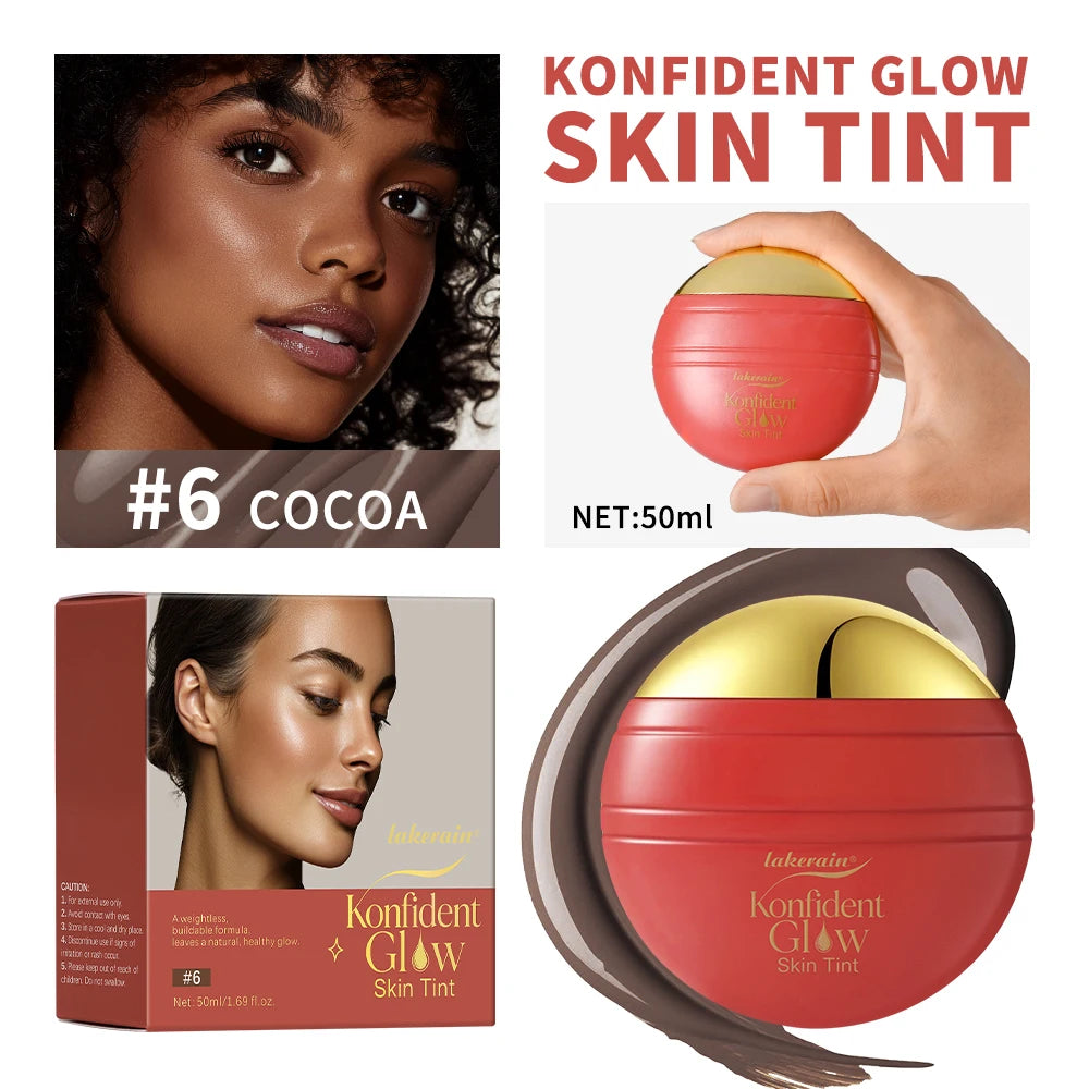 Hydrating Glow Skin Tint Foundation for Radiant Complexion