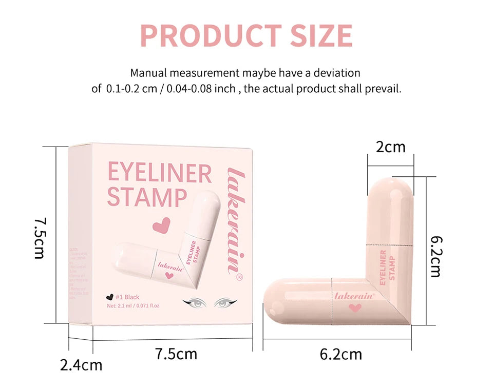 Waterproof Winged Eyeliner Stamp for Beginners
