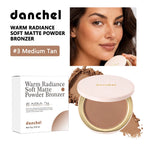 Matte Pressed Powder Bronzer for Sculpting and Contouring