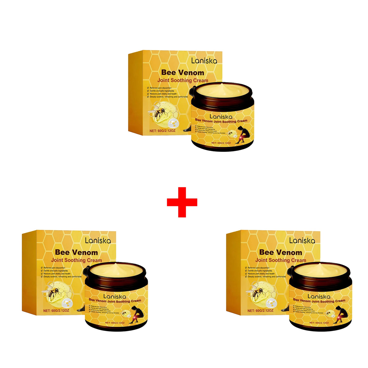 Bee Venom Soothing Cream for Joint and Muscle Relief