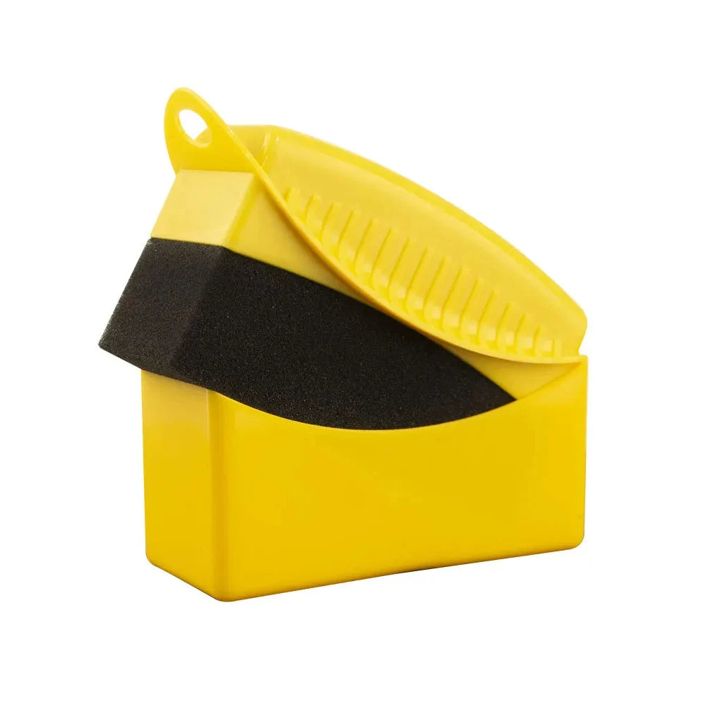 Ergonomic Car Tire Shine Applicator with Protective Case - 14