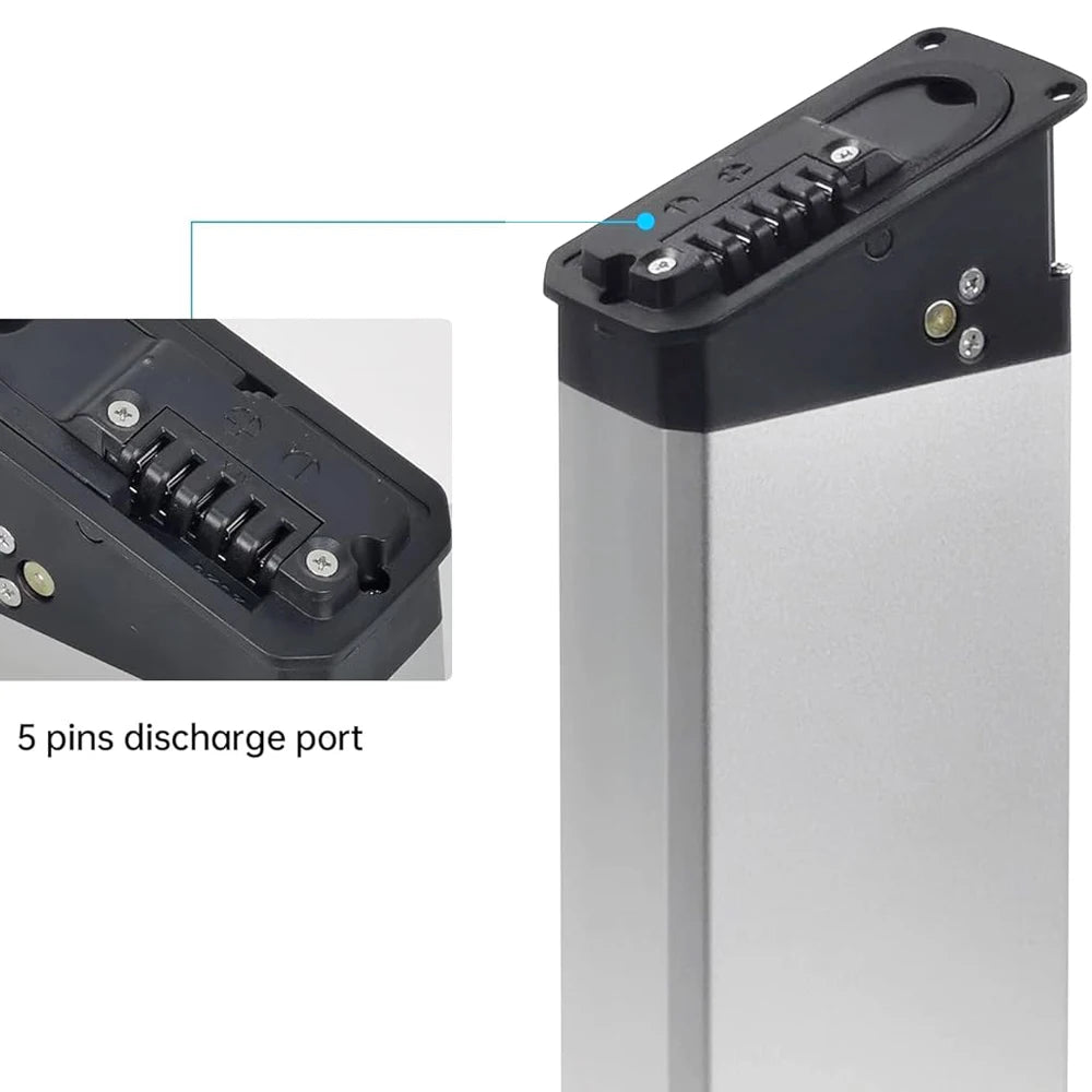 48V/52V Replacement Lithium Battery for Folding Electric Bikes