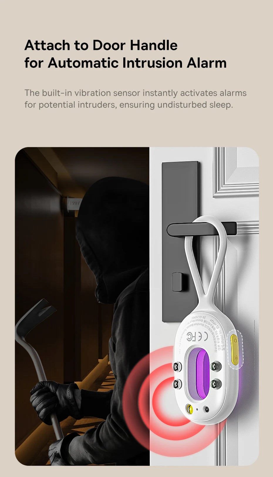 Portable Infrared Hidden Camera Detector and Security Alarm - 16