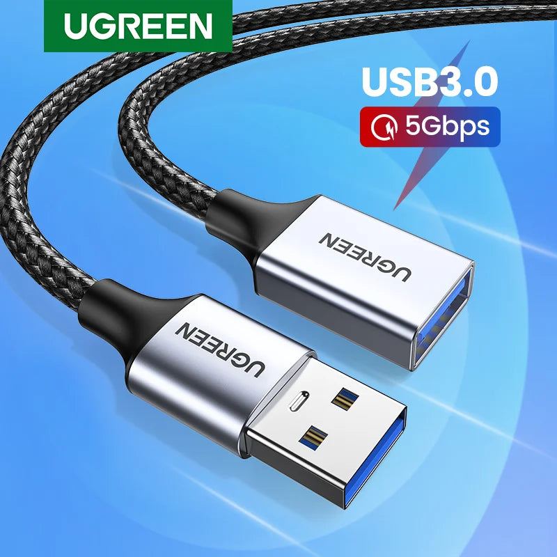 USB 3.0 Extension Cable Male to Female Data Extender Cord