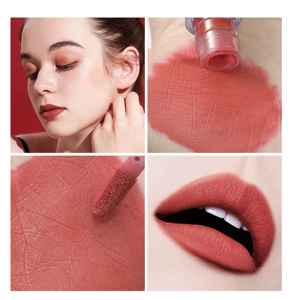 Matte Velvet Liquid Lipstick Waterproof Long-Lasting - 10
