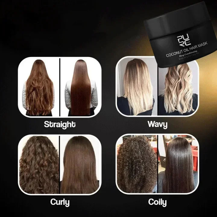 Keratin Collagen Deep Repair Hair Mask for Frizzy Damaged Hair