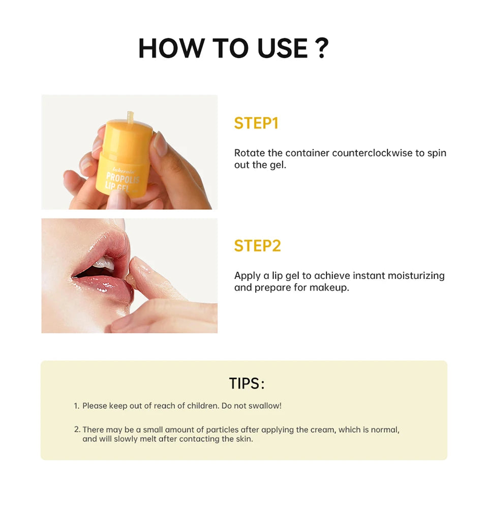 Propolis Hydrating Overnight Lip Repair Gel