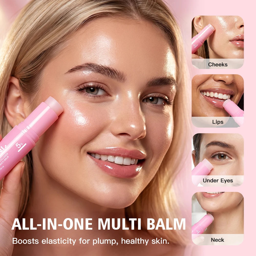 PDRN Pink Collagen Hydrating Multi-Use Balm Stick - 2