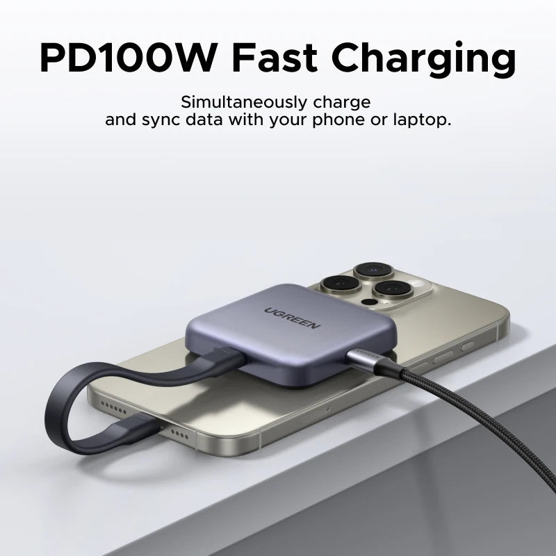 Magnetic USB-C SD and TF Memory Card Reader - 4